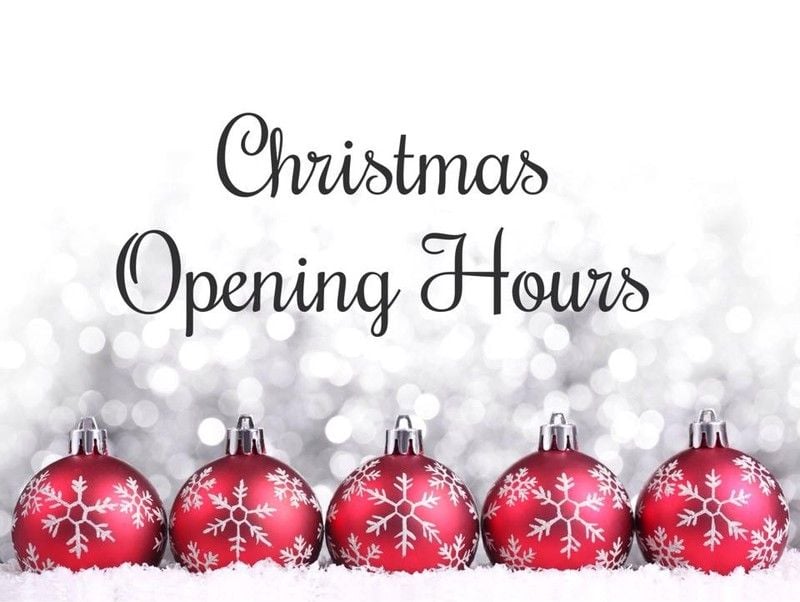 Christmas Hours Christmas Hours